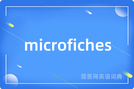 microfiches