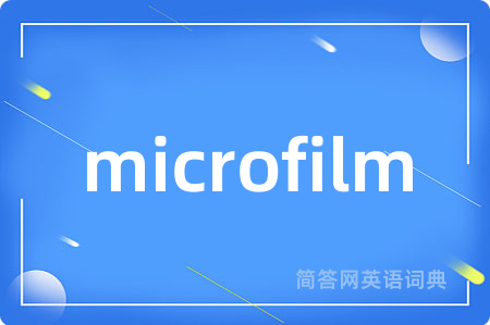 microfilm