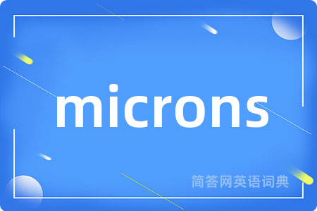 microns