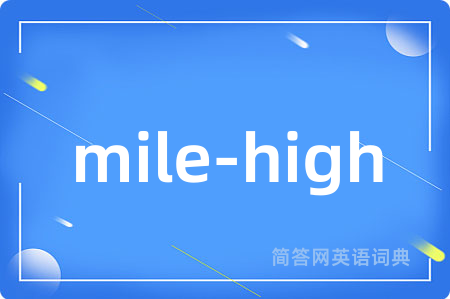 mile-high