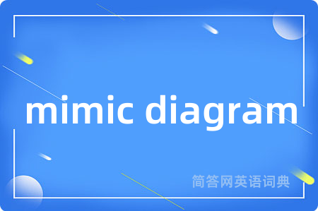 mimic diagram