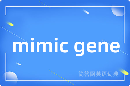 mimic gene