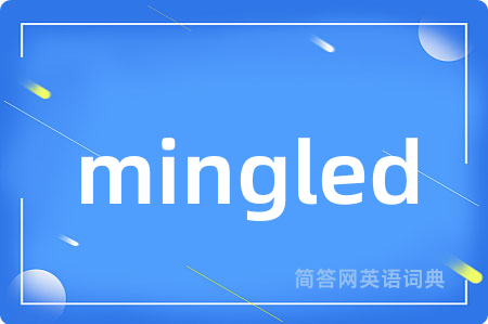 mingled