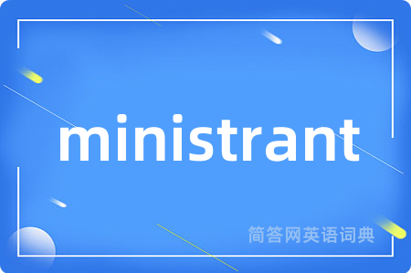 ministrant