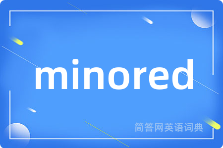 minored