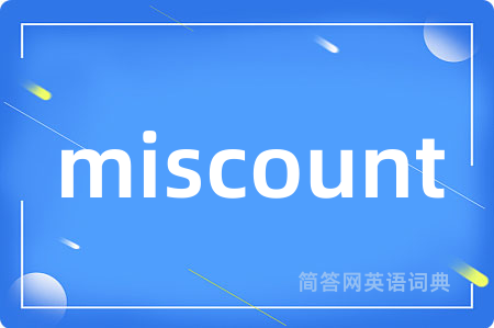 miscount