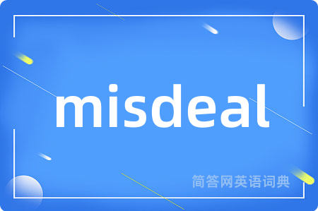 misdeal