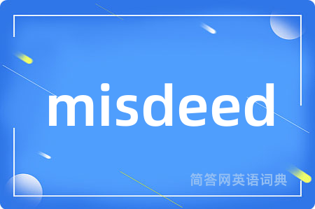 misdeed