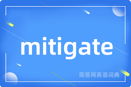 mitigate