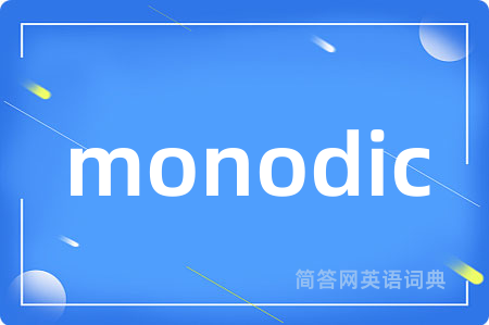 monodic