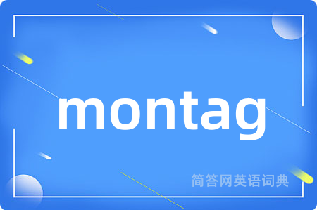 montag
