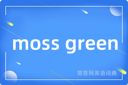 moss green
