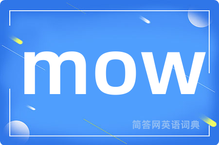 mow