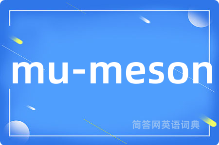 mu-meson