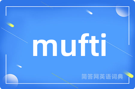 mufti