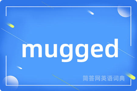 mugged是什么意思,mugged的中文翻译 mugged