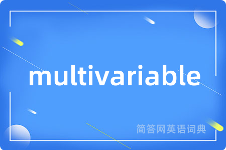 multivariable