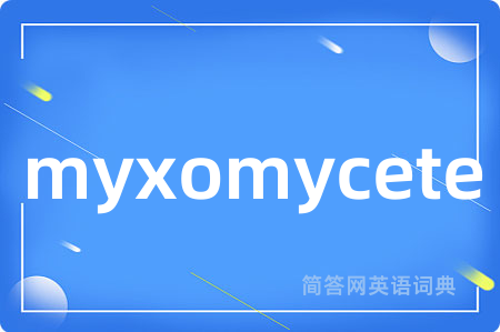 myxomycete