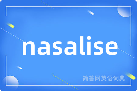 nasalise