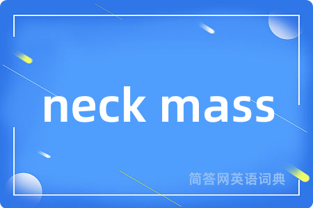 neck mass
