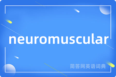 neuromuscular是什么意思,neuromuscular的中文翻译 neuromuscular