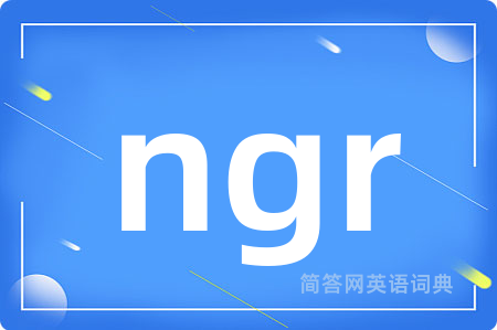 ngr是什么意思,ngr的中文翻译 ngr