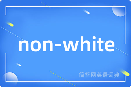 non-white