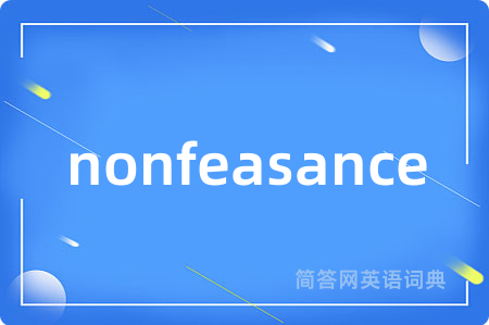 nonfeasance