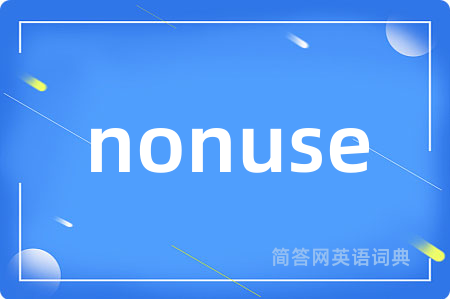 nonuse
