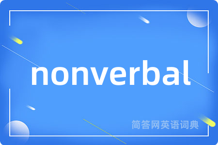 nonverbal