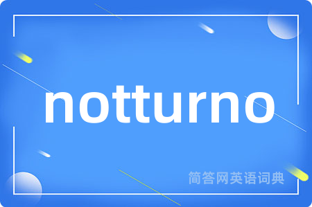 notturno