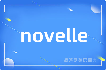 novelle