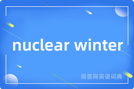 nuclear winter