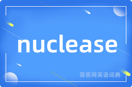 nuclease是什么意思,nuclease的中文翻译 nuclease