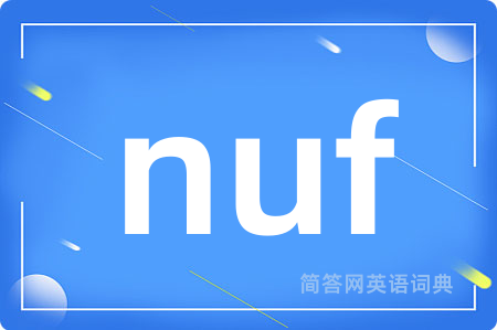 nuf