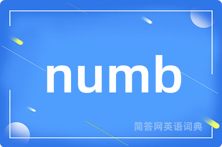 numb
