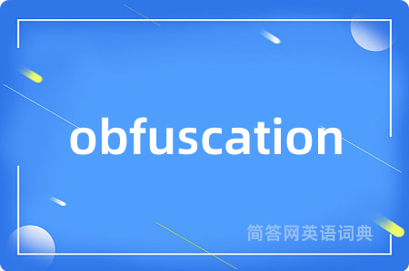 obfuscation