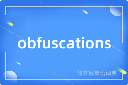obfuscations