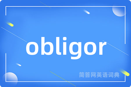 obligor