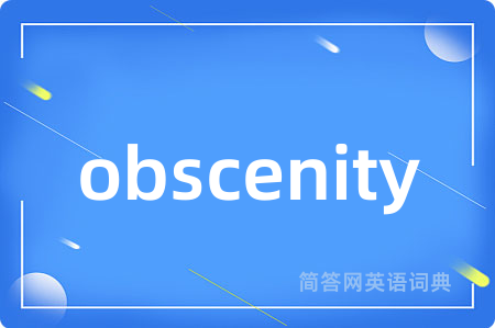 obscenity