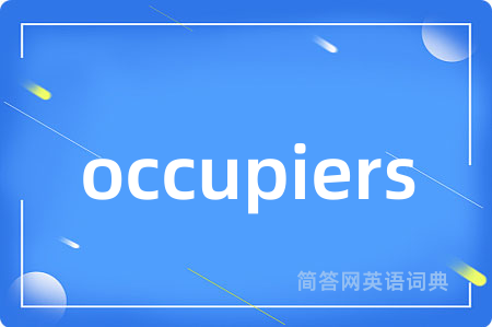 occupiers