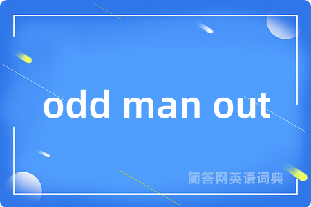 odd man out