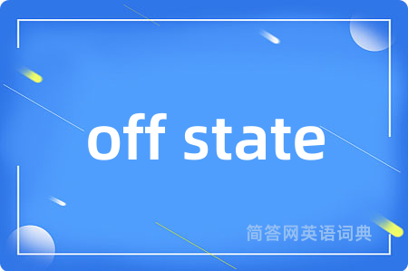 off state