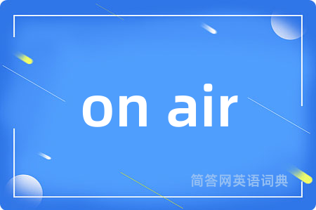 on air