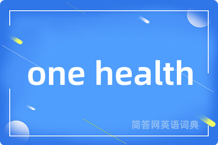 one health