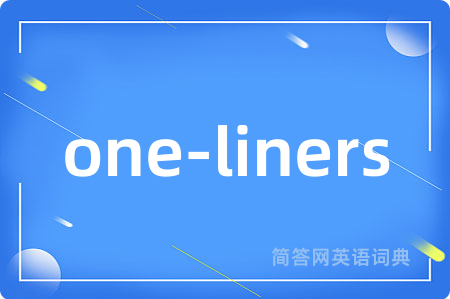 one-liners