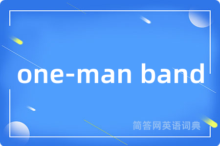 one-man band