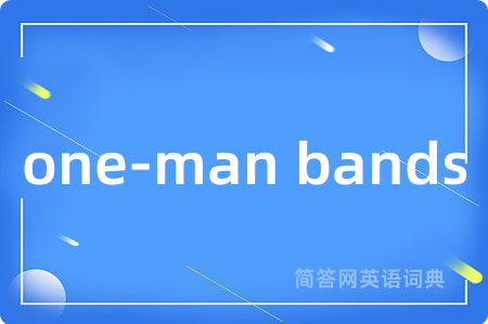 one-man bands