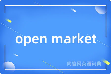 open market