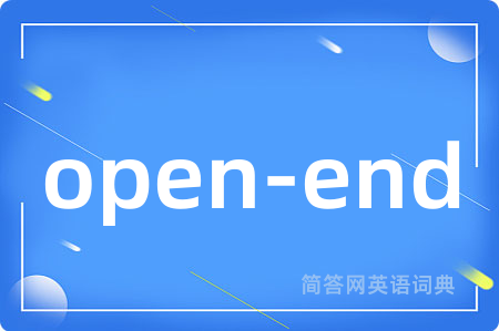 open-end